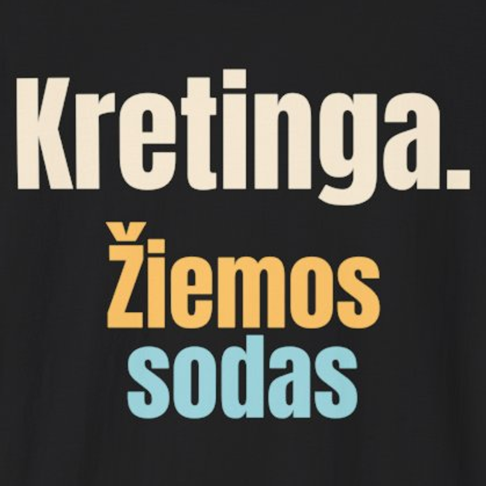 Kretinga. Žiemos sodas – marškinėliai, spaudos vaizdas