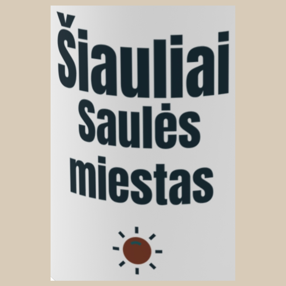 Šiauliai. Saulės miestas – Saulės miestas – puodelis, spaudos vaizdas