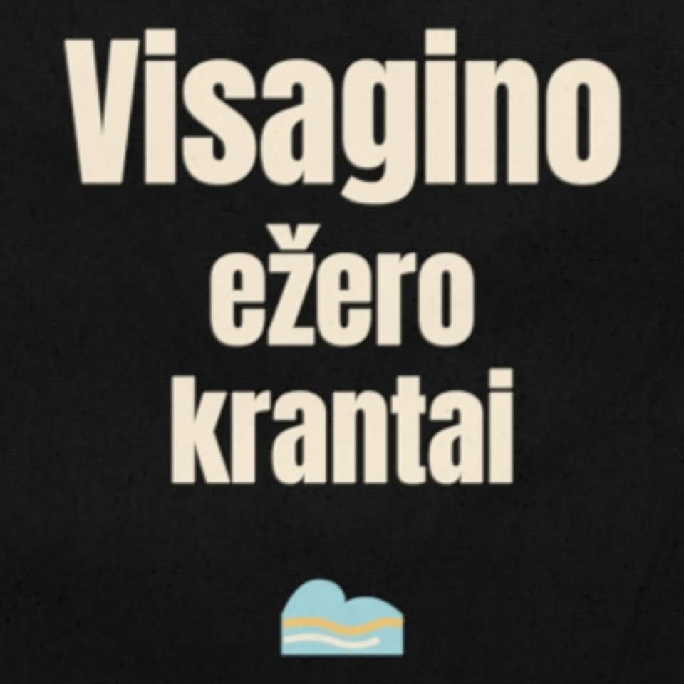 Visagino ežero krantai – krepšys, spaudos vaizdas