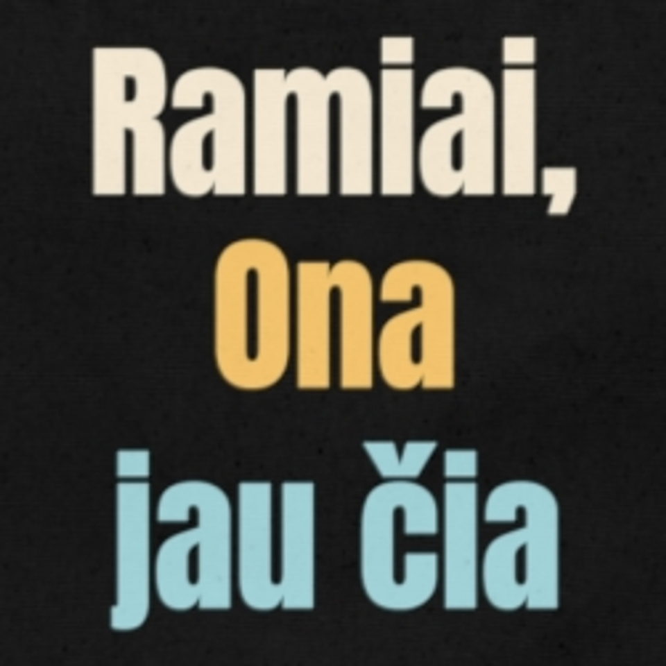 Ramiai, Ona jau čia – krepšys, spaudos vaizdas