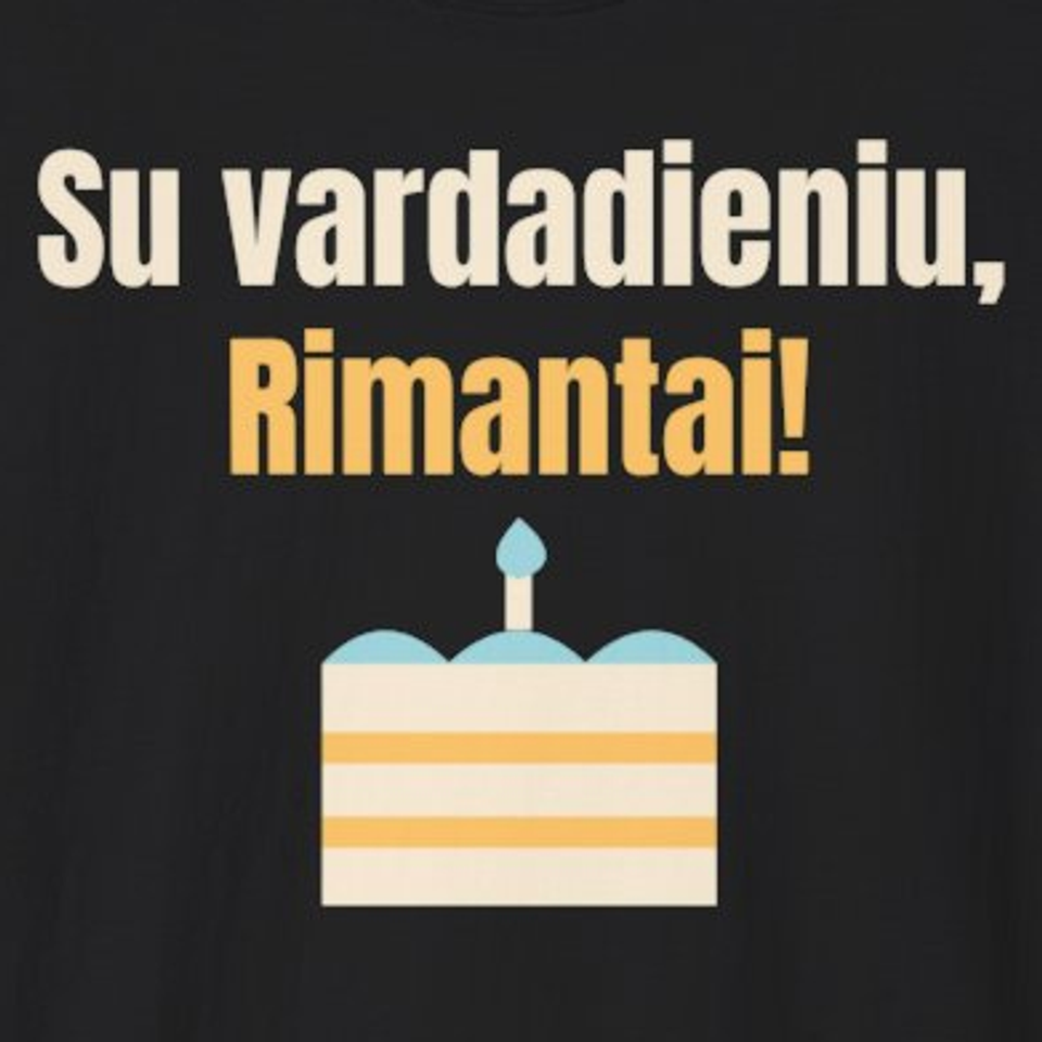 Su vardadieniu, Rimantai! – marškinėliai, spaudos vaizdas
