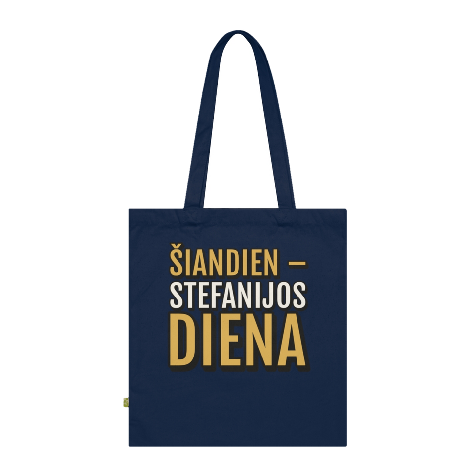Šiandien – Stefanijos diena – krepšys, spaudos vaizdas