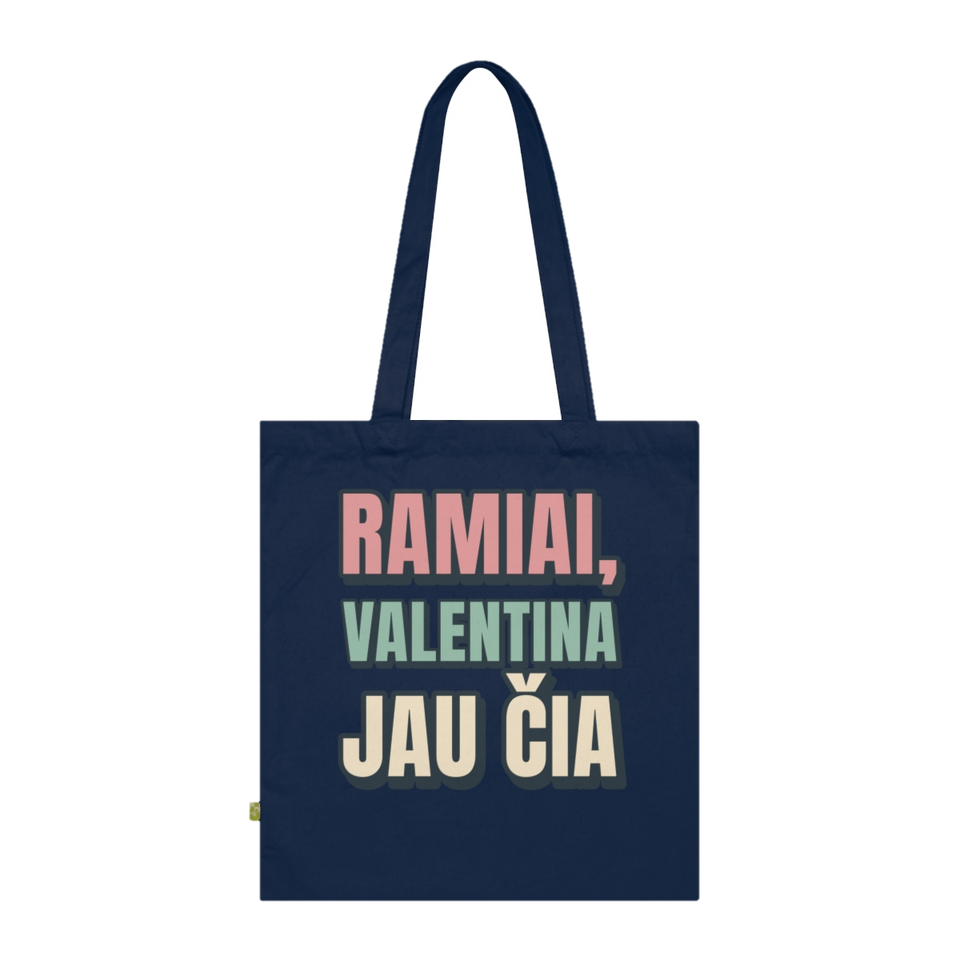 Ramiai, Valentina jau čia – krepšys, spaudos vaizdas