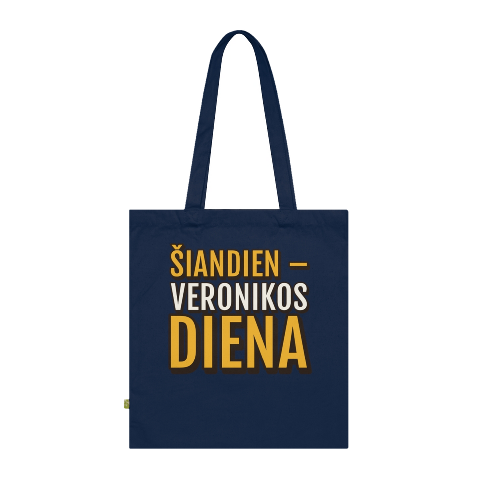 Šiandien – Veronikos diena – krepšys, spaudos vaizdas