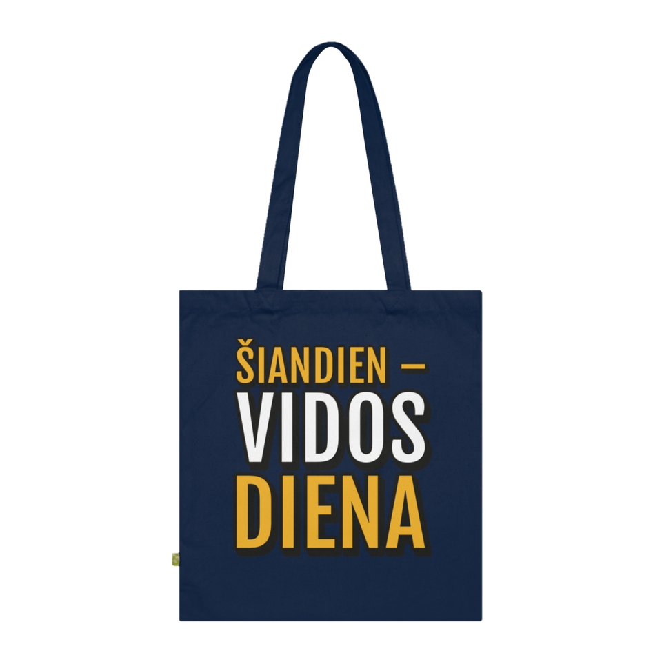 Šiandien – Vidos diena – krepšys, spaudos vaizdas