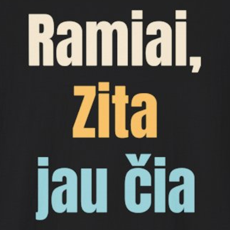 Ramiai, Zita jau čia – marškinėliai, spaudos vaizdas