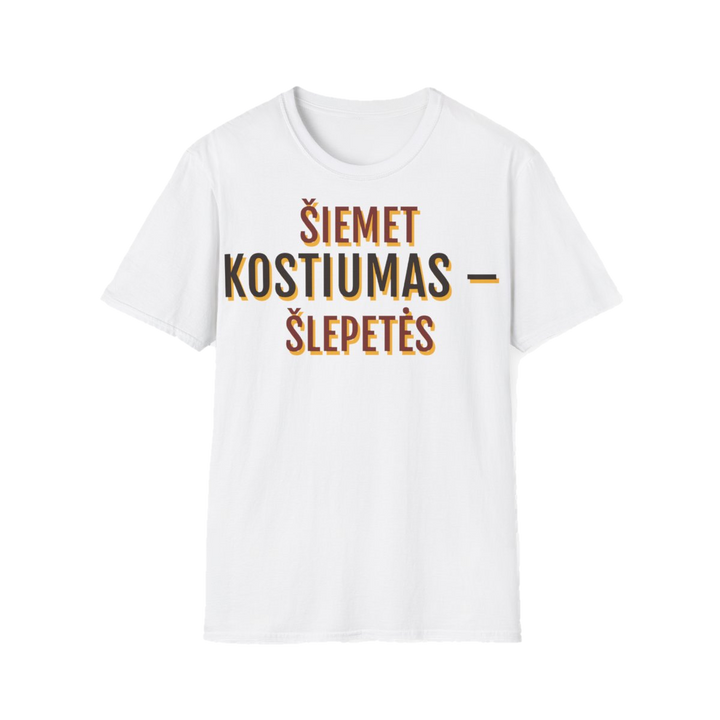 Šiemet kostiumas – šlepetės