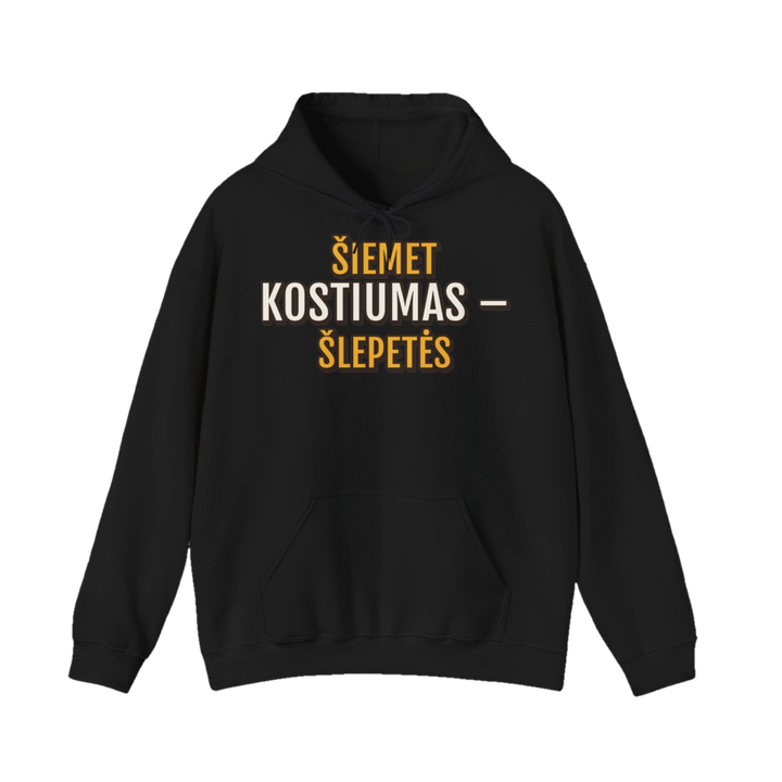 Šiemet kostiumas – šlepetės