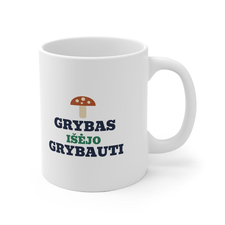 Grybas išėjo grybauti