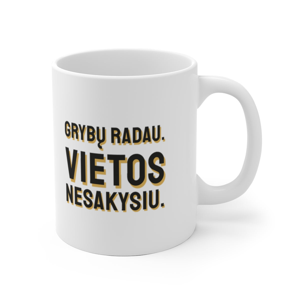 Puodelis „Kaip grybai po lietaus“