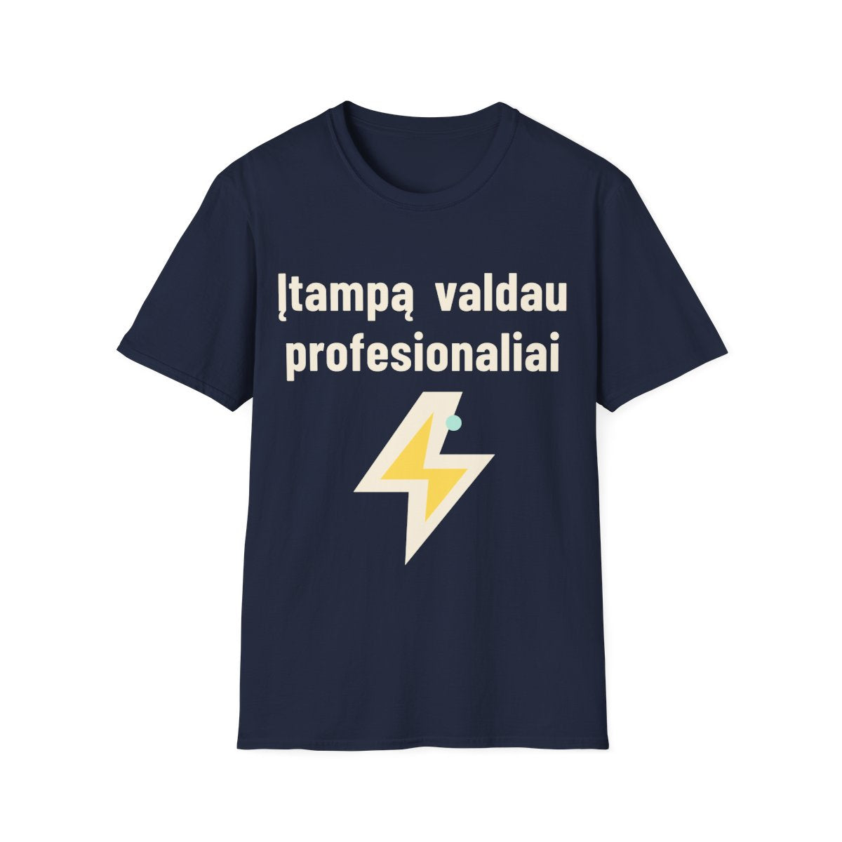 Įtampą valdau profesionaliai – Marškinėliai, spalvos nuotrauka 4
