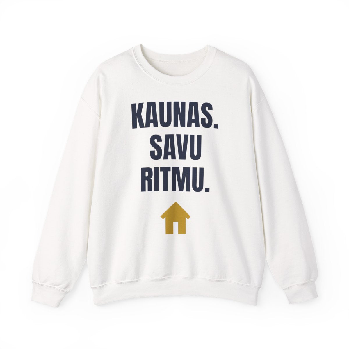 Kaunas. Savu ritmu. — Džemperis, spauda priekyje