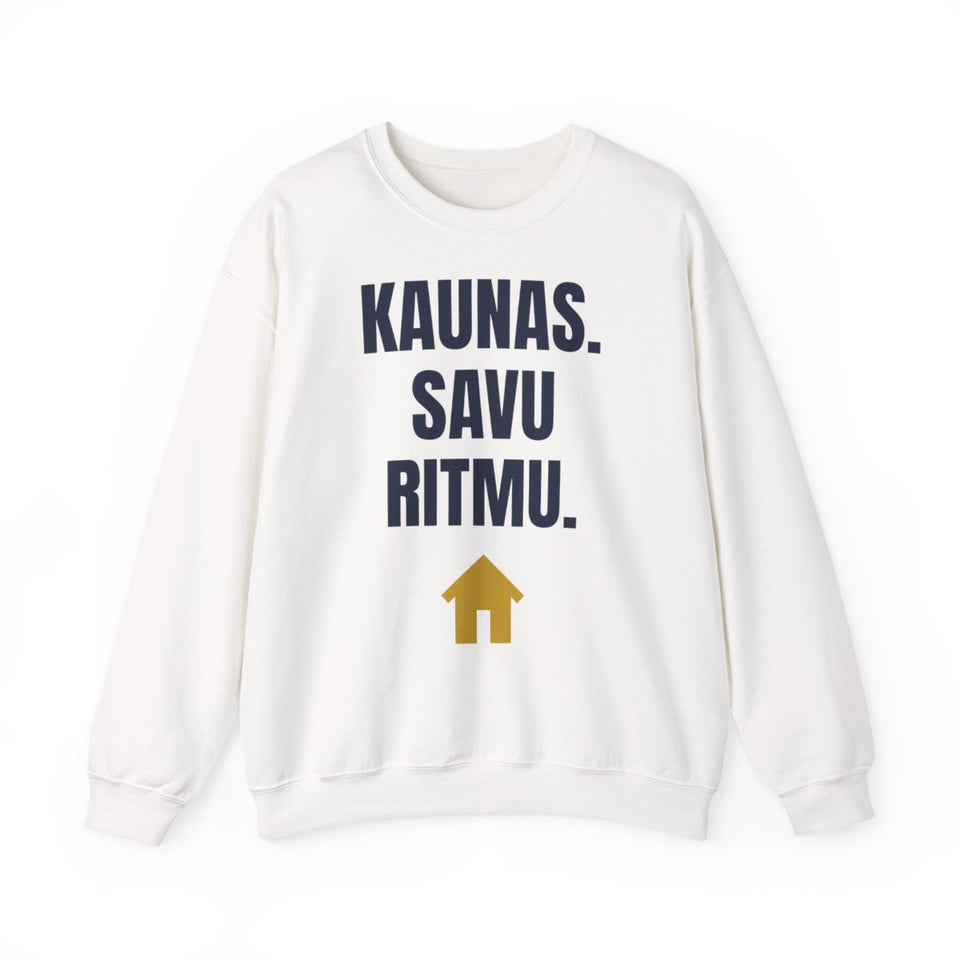 Kaunas. Savu ritmu. — Džemperis, spauda priekyje