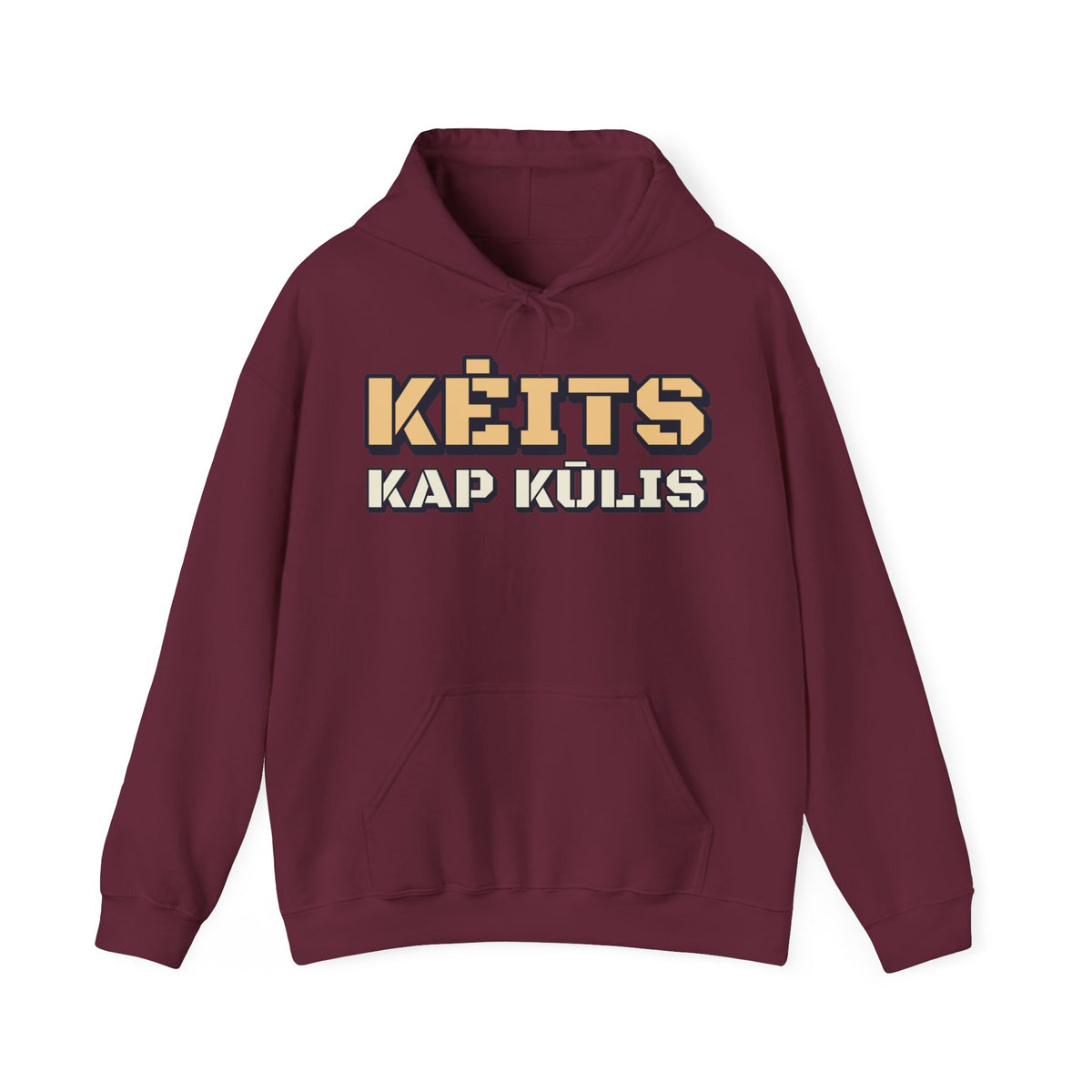 Džemperis su gobtuvu „Kėits kap kūlis“
