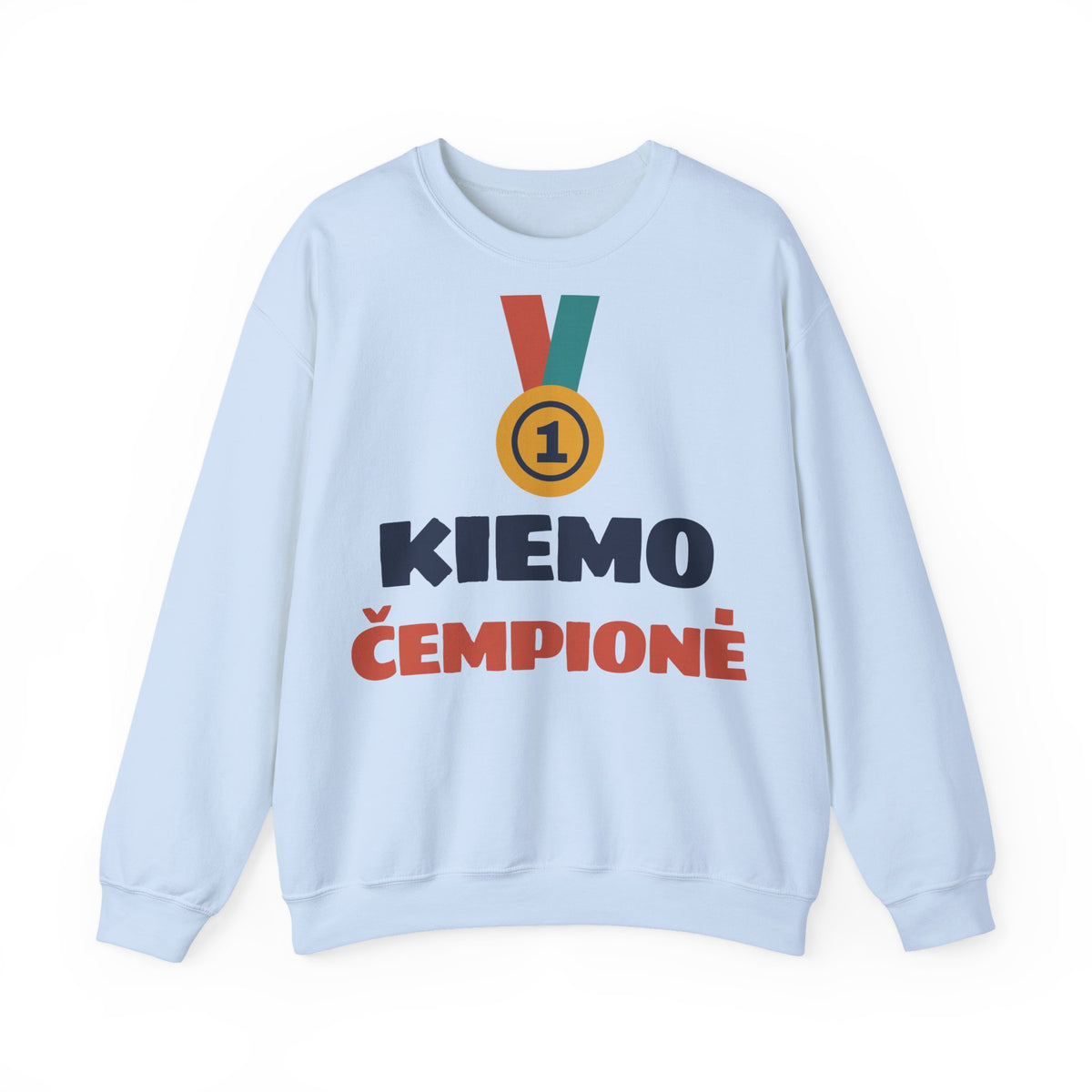 Džemperis „Kiemo čempionė“