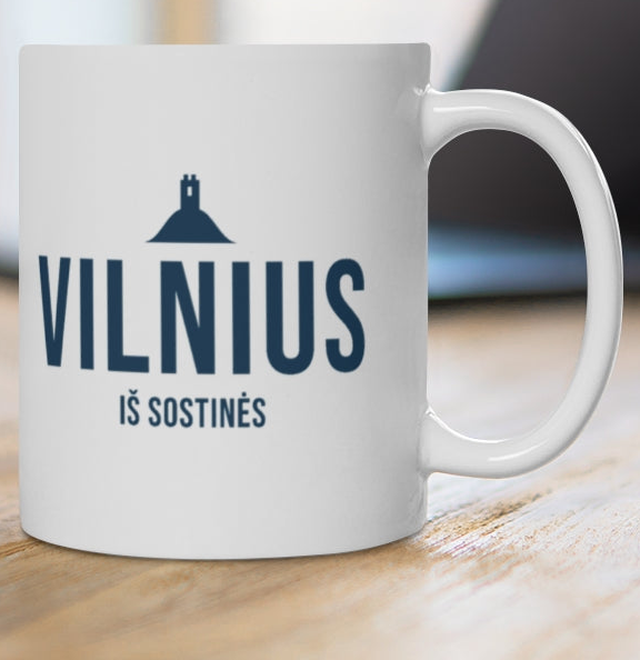 Vilnius — puodelis, spaudos pusė iš arti