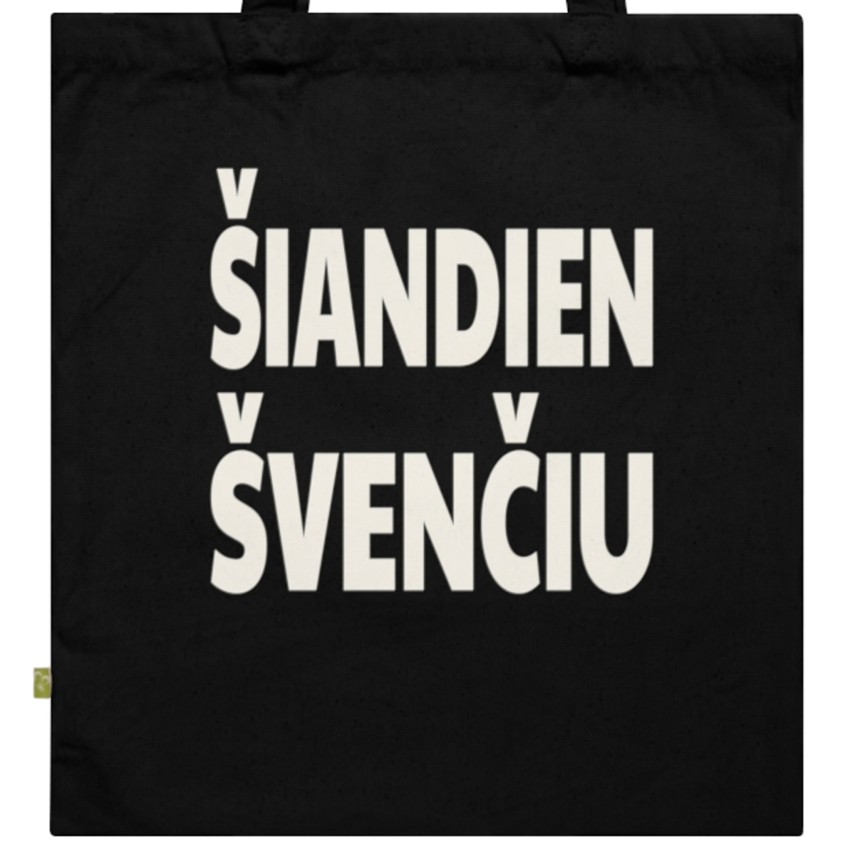 Šiandien švenčiu — Krepšys, spaudos pusė.