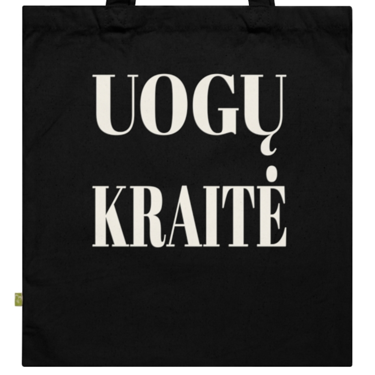 Uogų pririnkau. Pusę suvalgiau. – Uogų kraitė — Krepšys, spaudos pusė.
