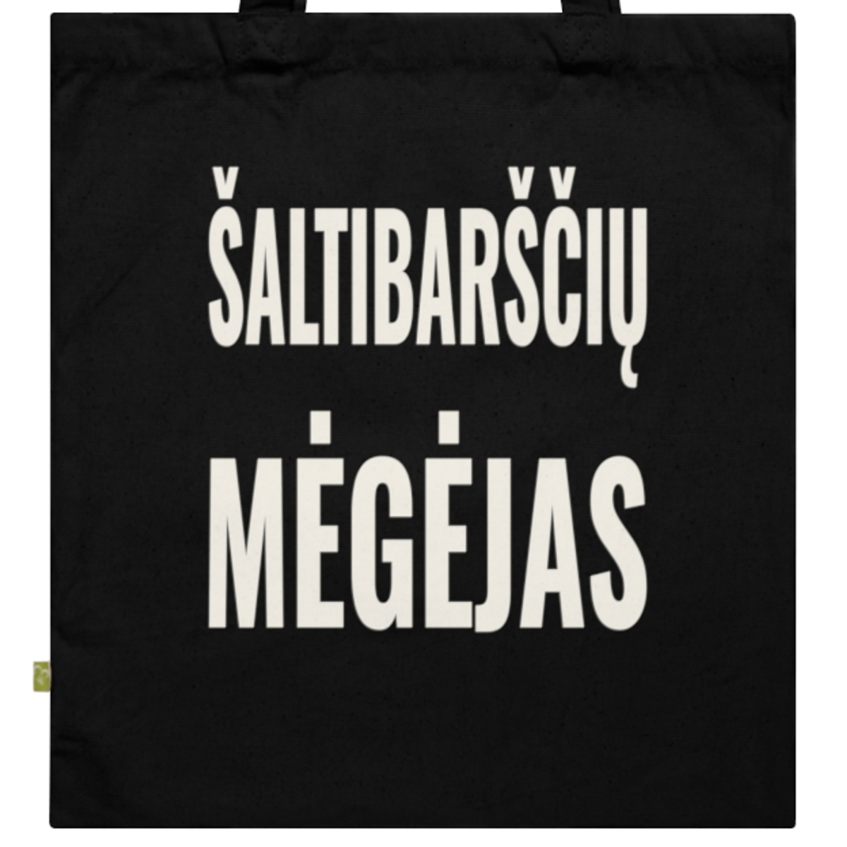 Šaltibarščių mėgėjas — Krepšys, spaudos pusė.