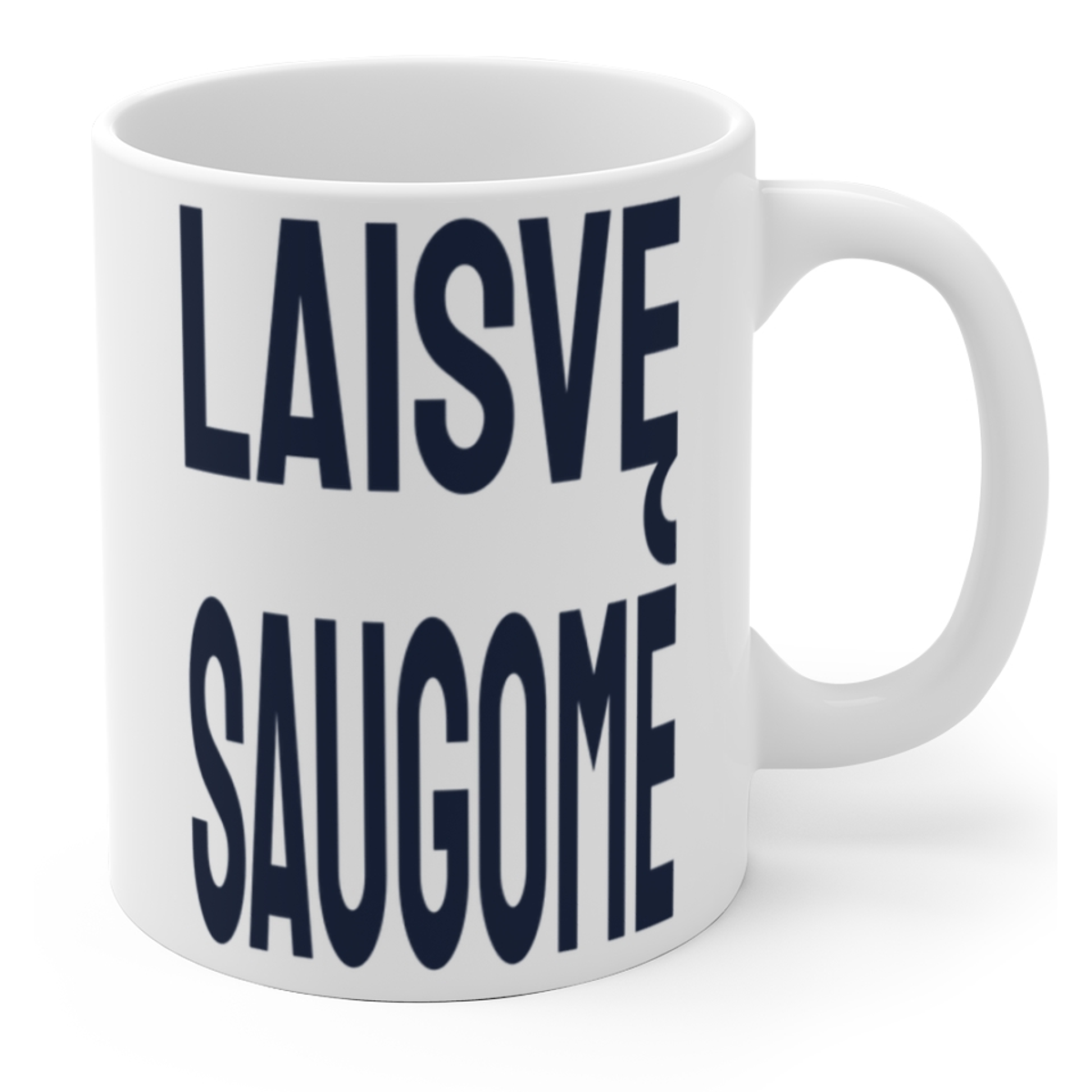 Laisvę saugome — Puodelis, spaudos pusė.