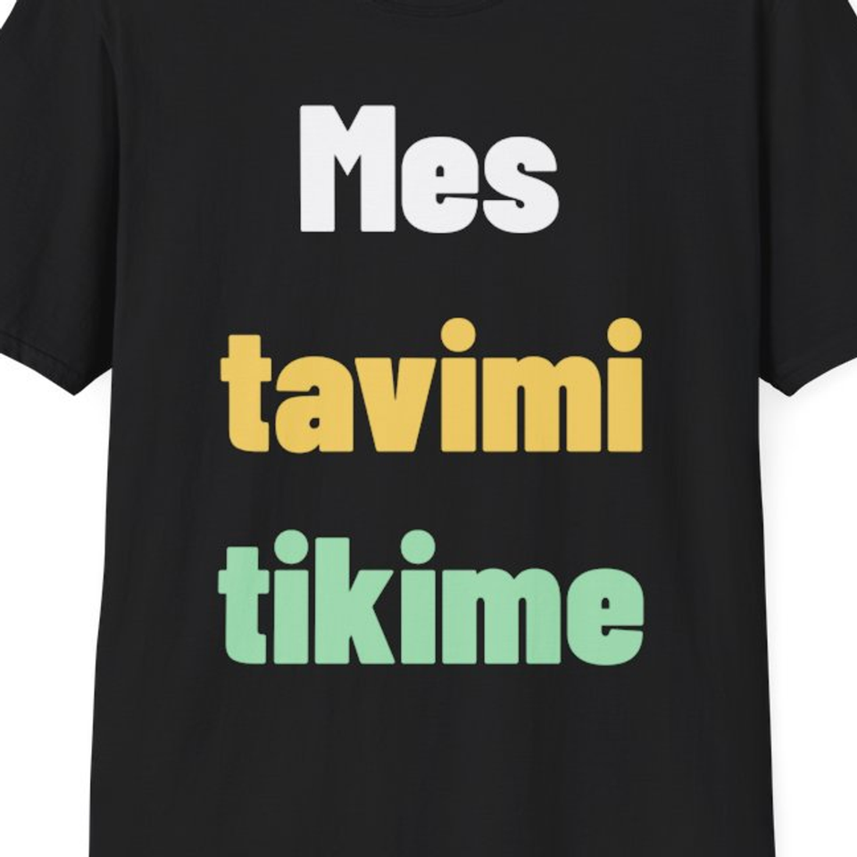 Mes tavimi tikime – artimas spaudos vaizdas