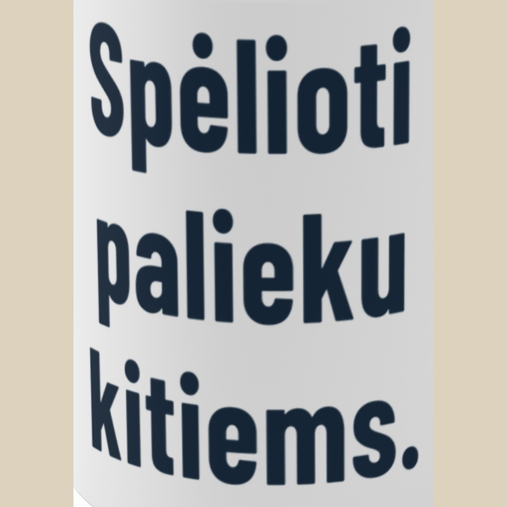 Spėlioti palieku kitiems.