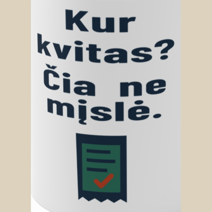 Kur kvitas? Čia ne mįslė.