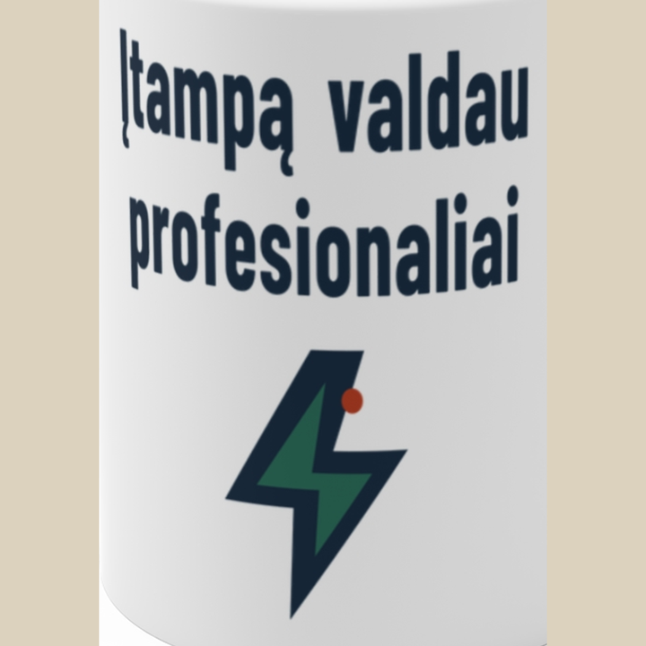 Įtampą valdau profesionaliai