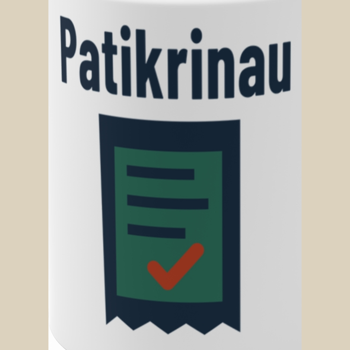 Patikrinau