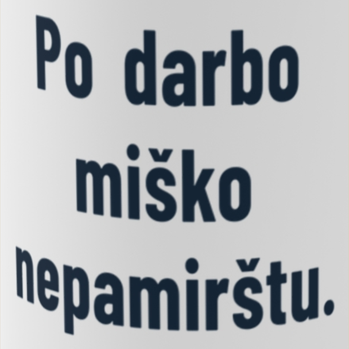 Po darbo – vėl į mišką.