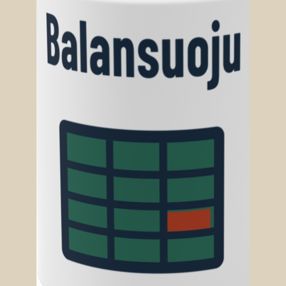 Balansuoju – Puodelis, spaudos detalė