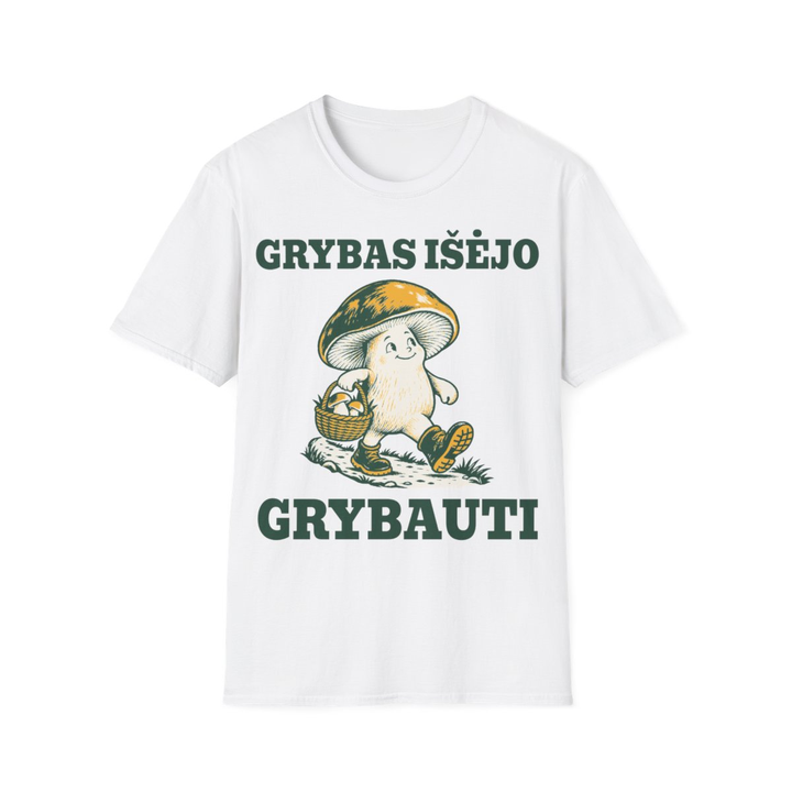 Grybas išėjo grybauti