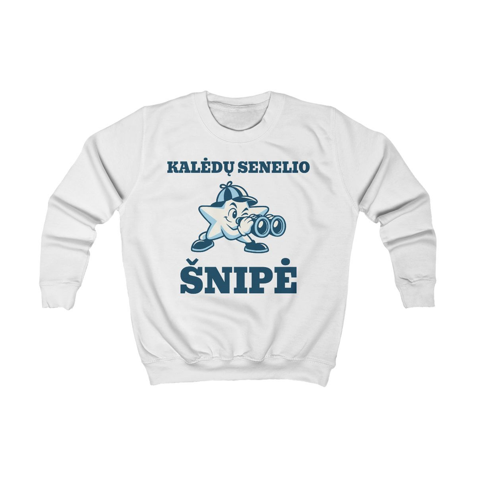 Kalėdų Senelio šnipė · Vaikiškas džemperis · front