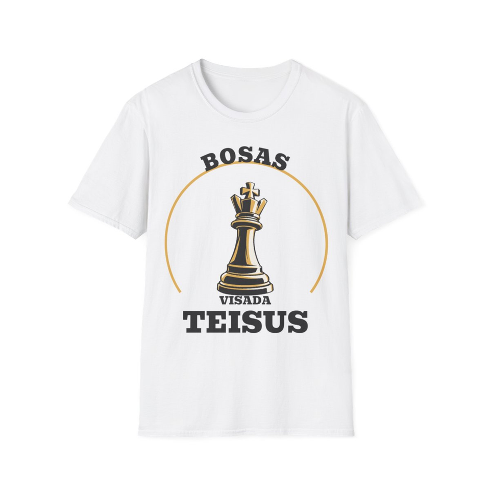 Bosas visada teisus · Marškinėliai · front