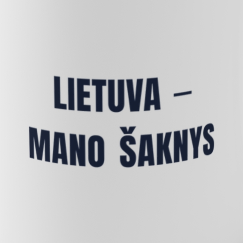 Lietuva – mano šaknys · Puodelis · spaudos vaizdas iš arti