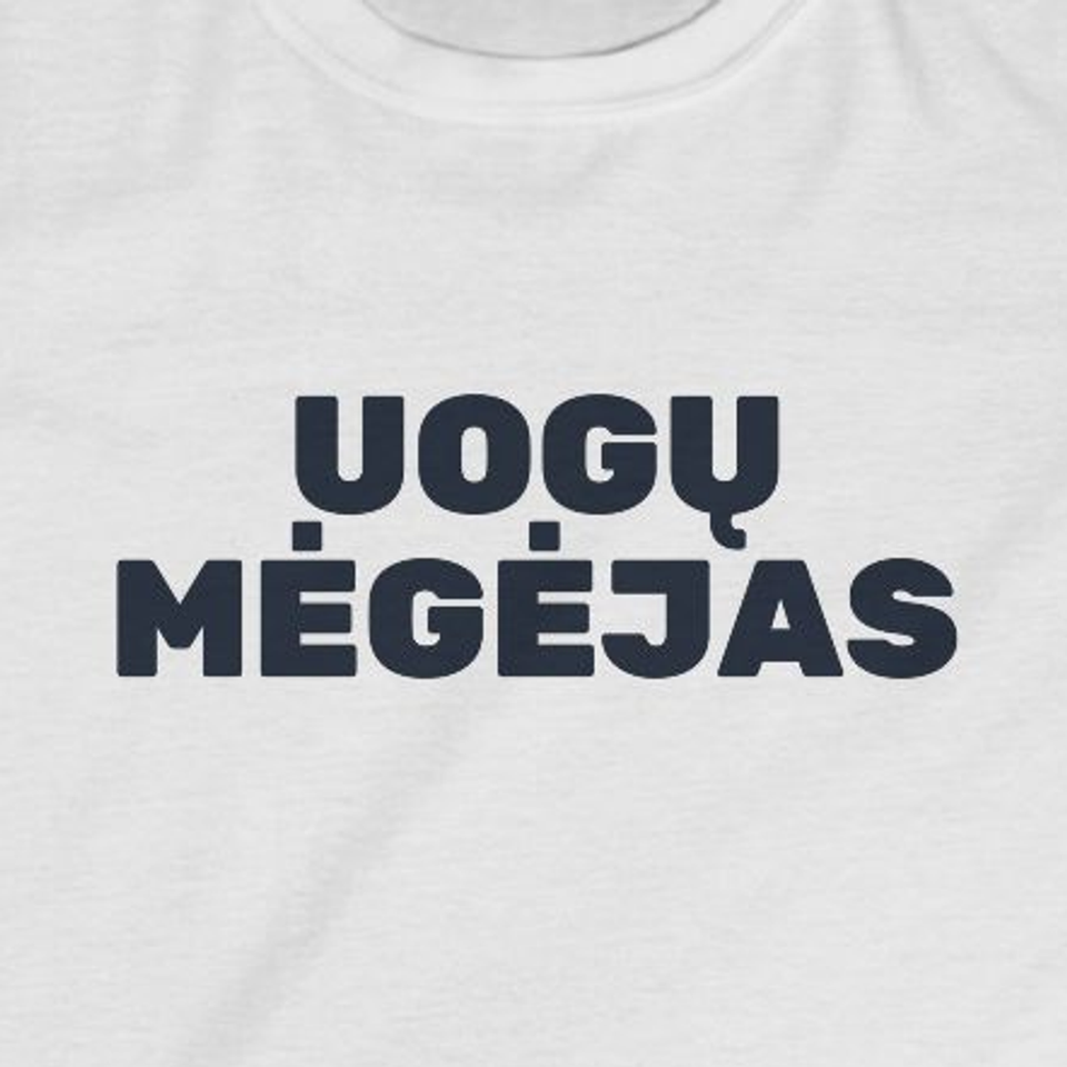 Uogų mėgėjas · Vaikiški marškinėliai