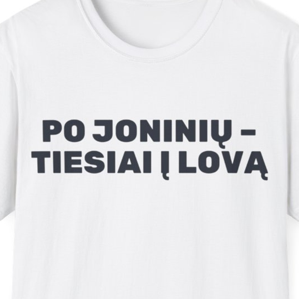 Po Joninių – tiesiai į lovą · Marškinėliai