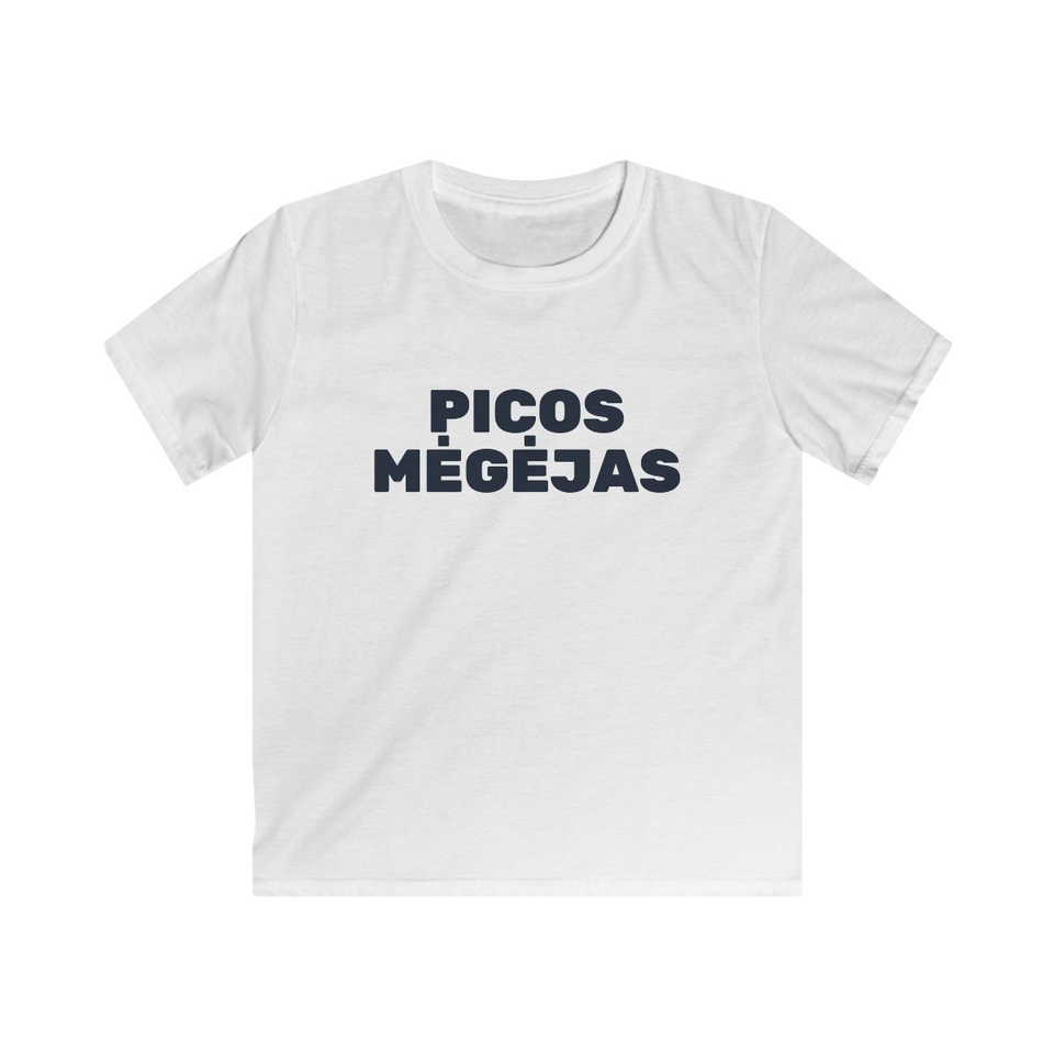Picos mėgėjas · Vaikiški marškinėliai