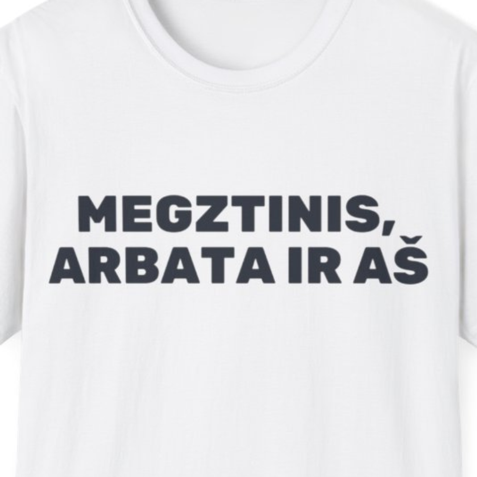 Megztinis, arbata ir aš · Marškinėliai