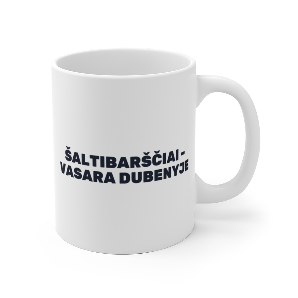 Šaltibarščiai – vasara dubenyje · Puodelis