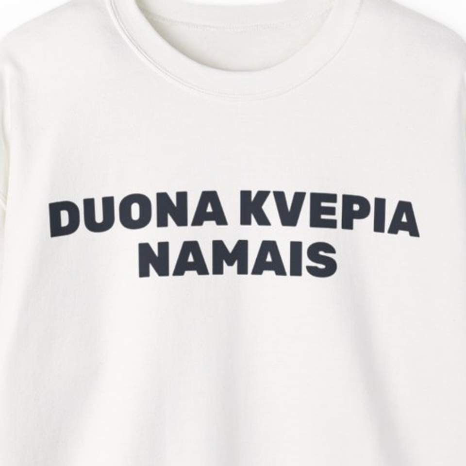 Duona kvepia namais · Džemperis