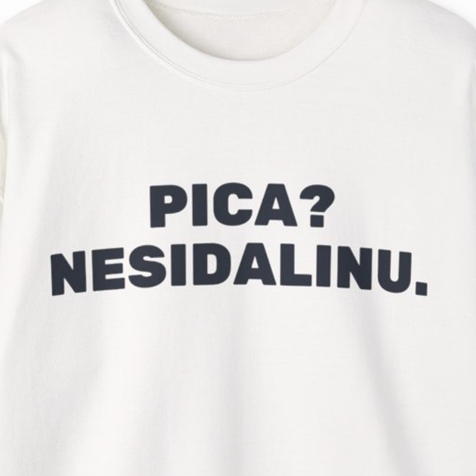 Pica? Nesidalinu. · Džemperis