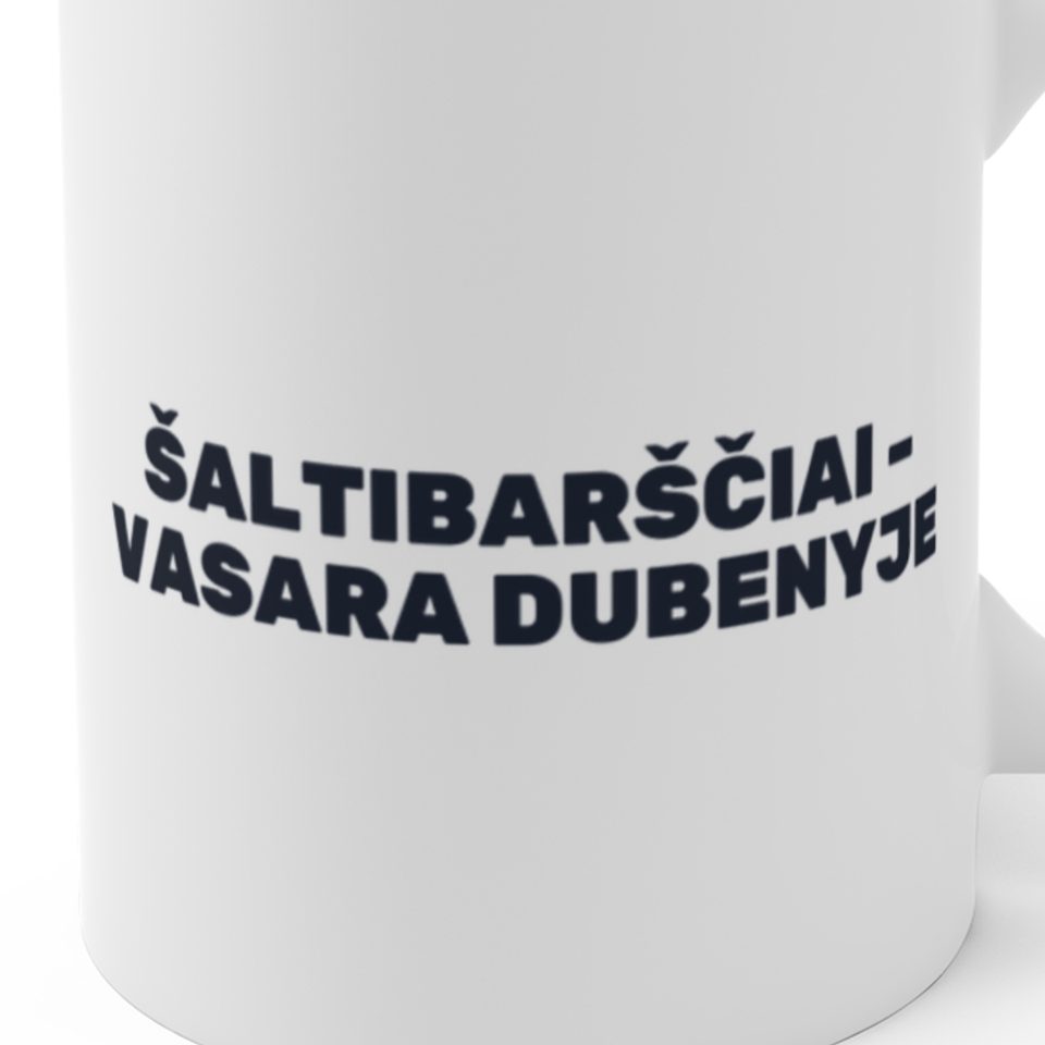 Šaltibarščiai – vasara dubenyje · Puodelis