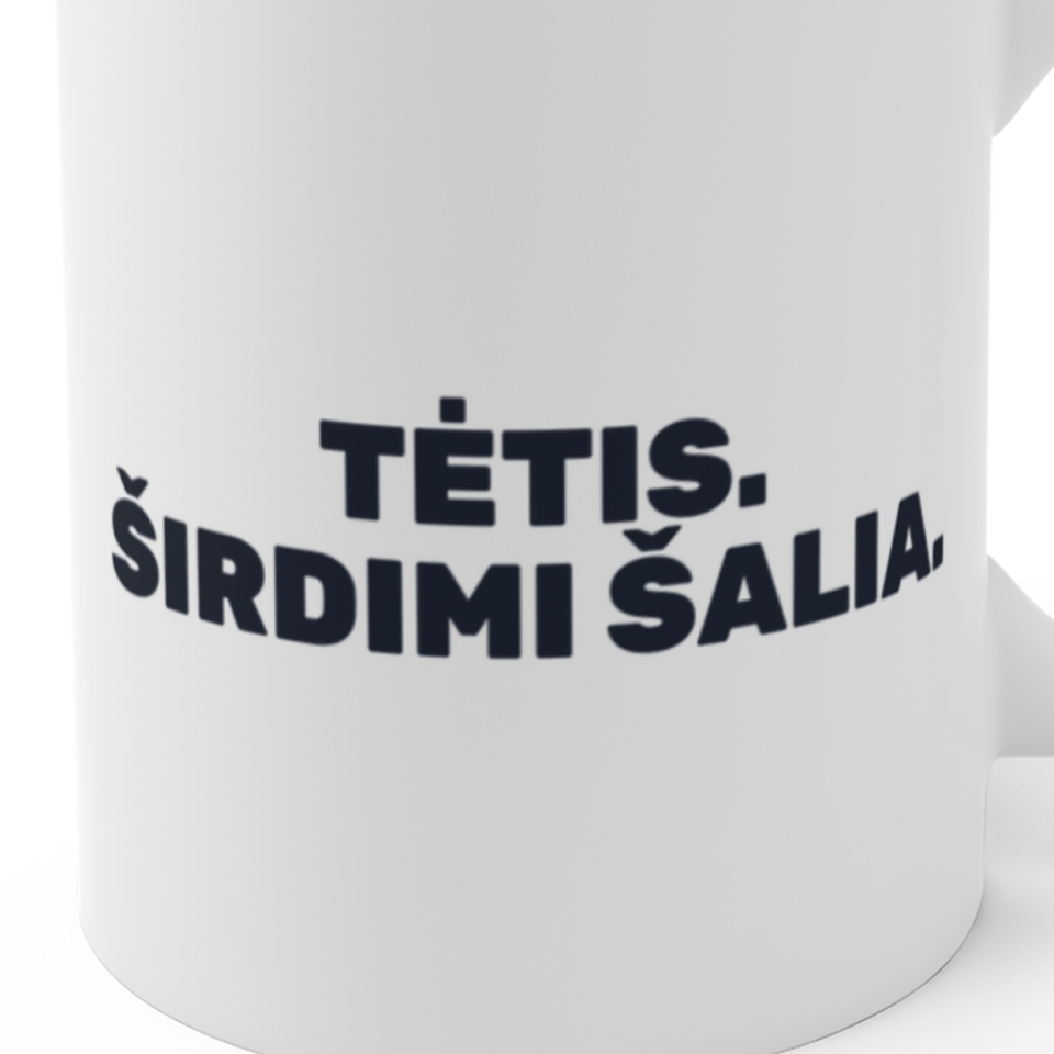 Tėtis. Širdimi šalia. · Puodelis