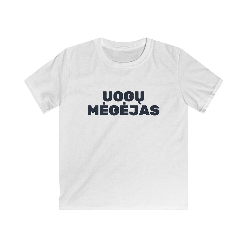 Uogų mėgėjas · Vaikiški marškinėliai