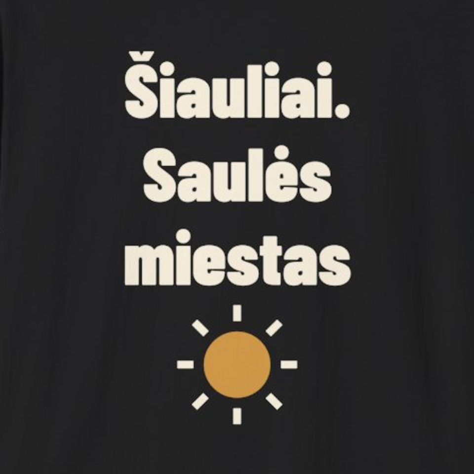 Šiauliai. Saulės miestas · Marškinėliai
