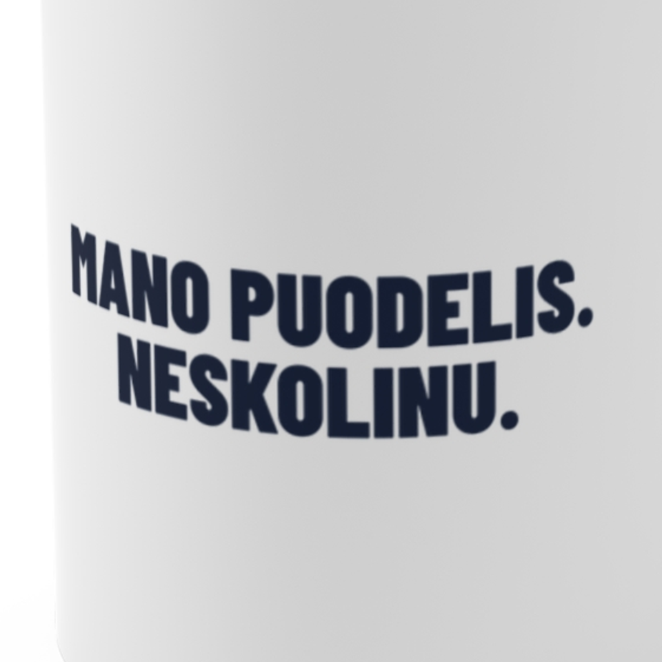 Mano puodelis. Neskolinu. · Puodelis
