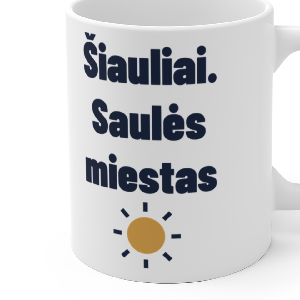 Šiauliai. Saulės miestas · Puodelis
