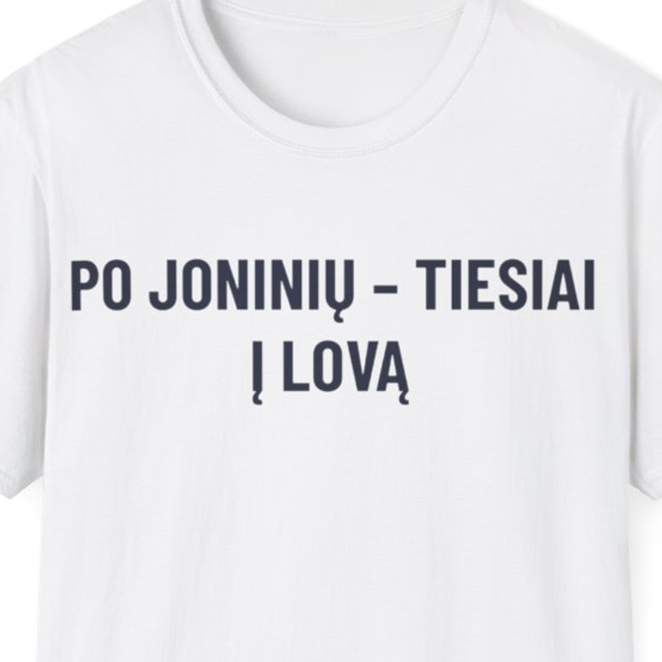 Po Joninių – tiesiai į lovą · Marškinėliai