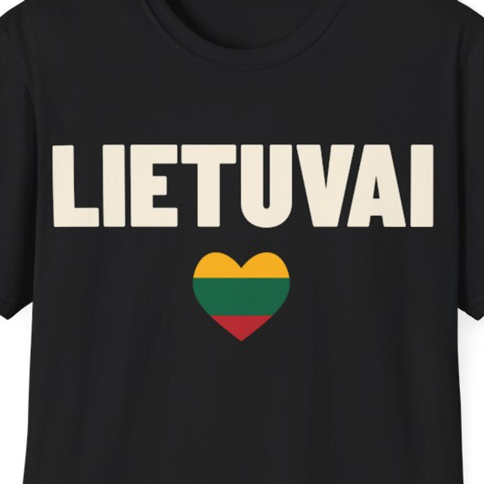 Lietuvai · Marškinėliai